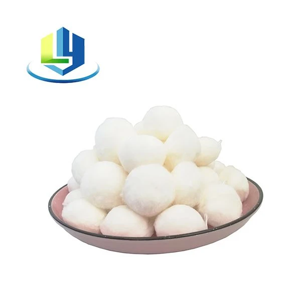 Bola gentian adalah bahan rawatan air yang baik