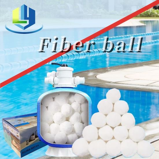 Bola Fiber Digunakan Untuk Kolam Renang Dan Pelbagai Rawatan Kumbahan