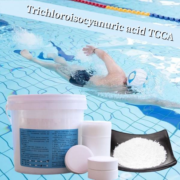 Bahan Kimia Kolam Renang Terlaris Asid Trichloroisocyanuric TCCA 90 Tablet Tablet Klorin