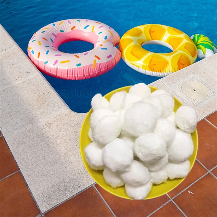Bola Penapis Gentian Poliester untuk Kolam Renang