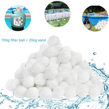 Bola Penapis Fiber 700g Untuk Kolam Renang