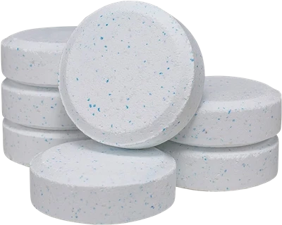 Kolam Renang Pukal 90% Klorin TCCA 3 Inci Stabil Asid Trichloroisocyanuric TCCA 90% Tablet Klorin