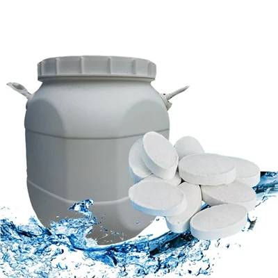 45kg Plastic Drum Bleach Rawatan Air Kalsium Hipoklorit Butiran Untuk Rawatan Air