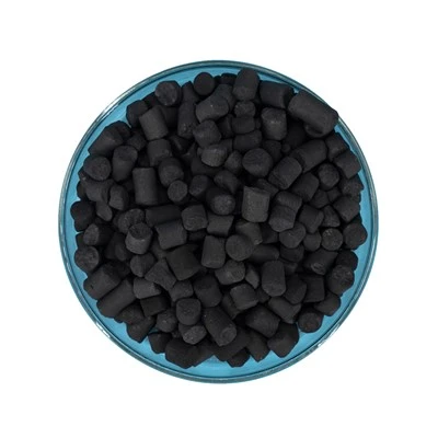 Ketumpatan Formula Kimia Pukal 4mm 8mm Columnar Activated Carbon Untuk Pembersihan Air