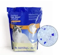 Penjerapan Bebas Habuk Cepat 1.8 kg Bekalan Terus Kilang Borong Pembersihan Pasir Silika Berkualiti Tinggi Sampah Kucing Silika Kristal Biru