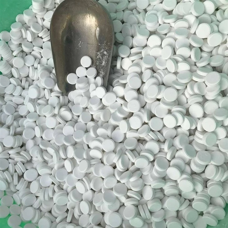 Swimming Pool Water Treatment Chemicals Disinfectant 1inch 3inch 20g 200g Chlorine Tablets 90% TCCA